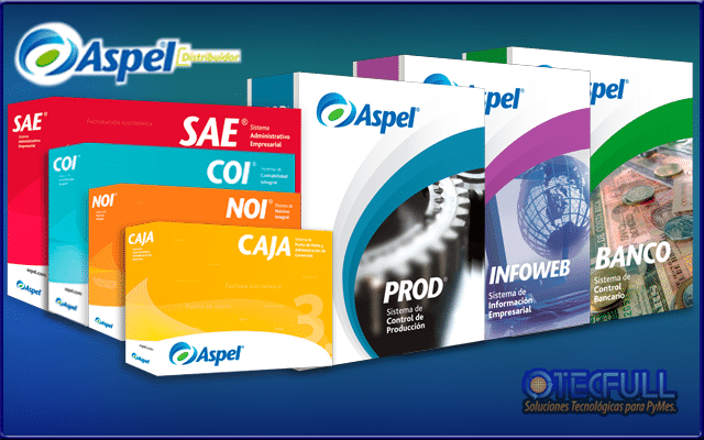 Integre Aspel a su empresa o negocio.